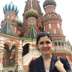 Gizem Ayim in Moscow